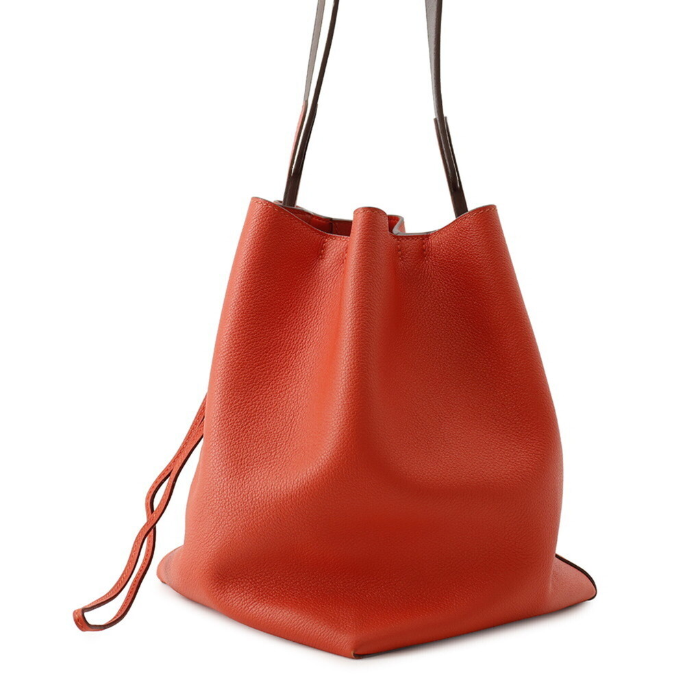 Hermes Shoulder Bag Licor 17 Rouge Tomato Terre White Evercolor HERMES Handbag
